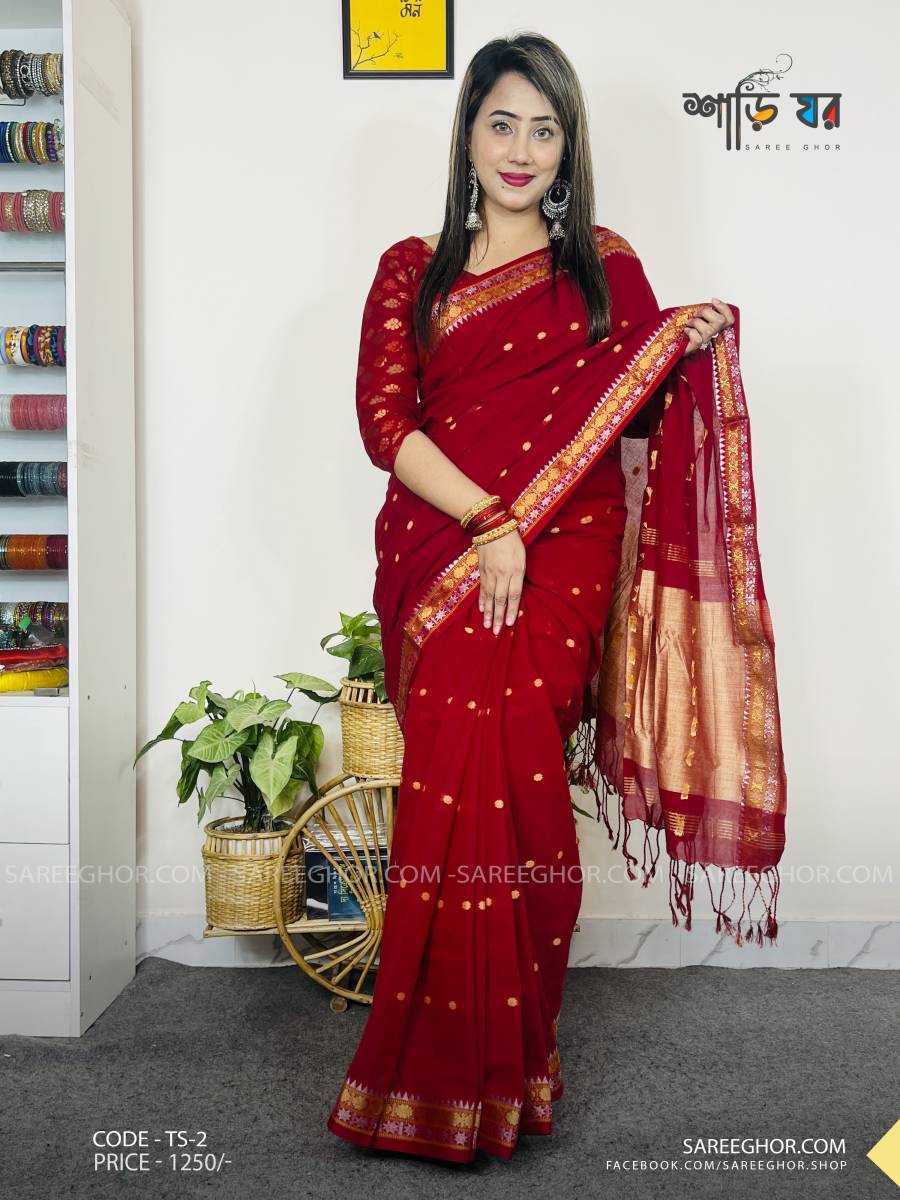 Pure Cotton Saree