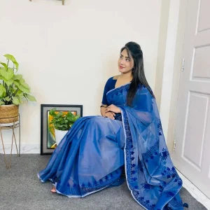 Premium Moslin Saree