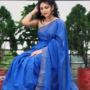 Tangail Silk Block Print