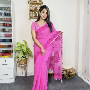 Premium Moslin Saree