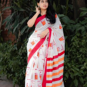 Pure Cotton Saree