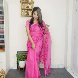 Premium Moslin Saree