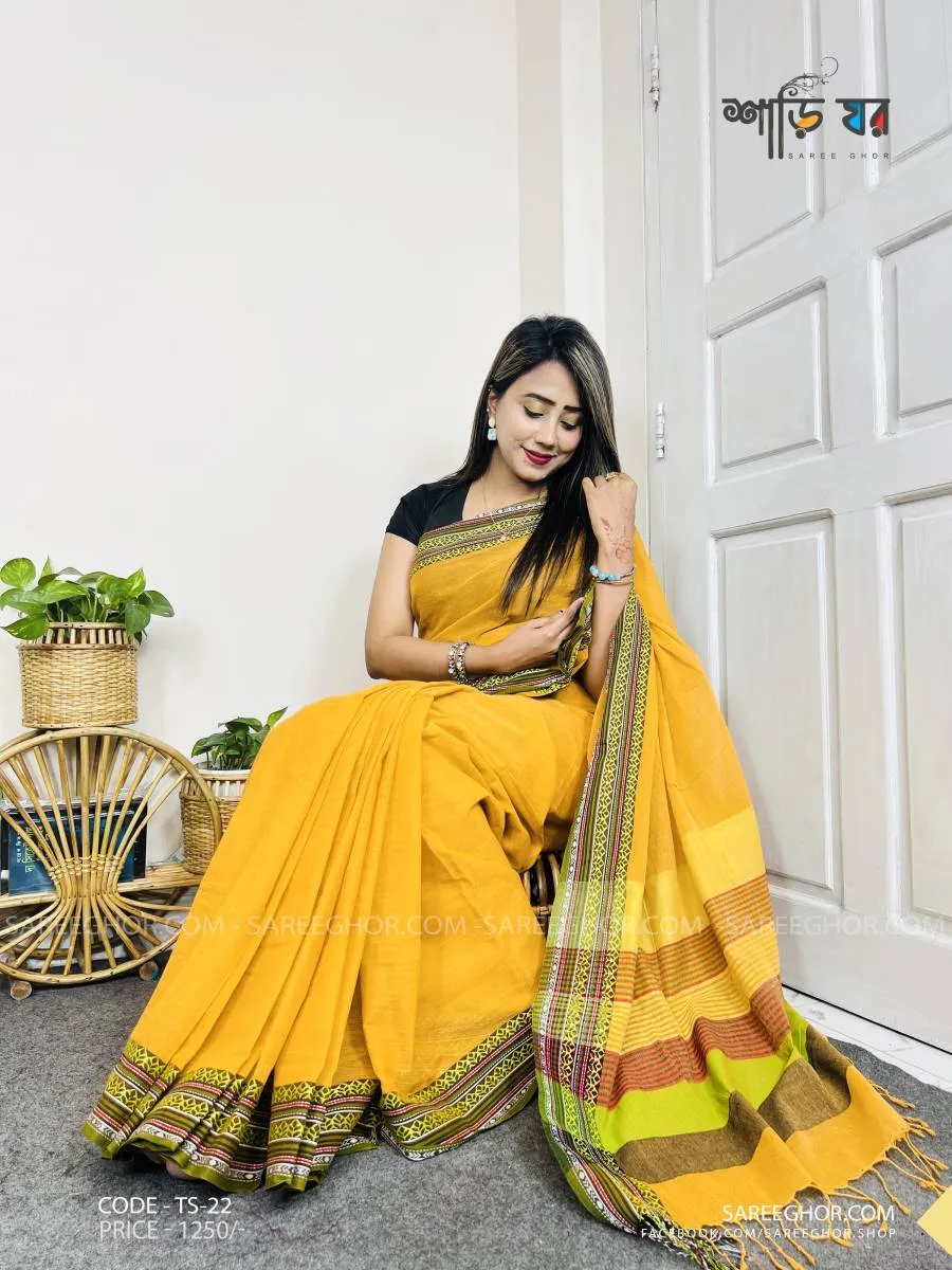 Pure Cotton Saree