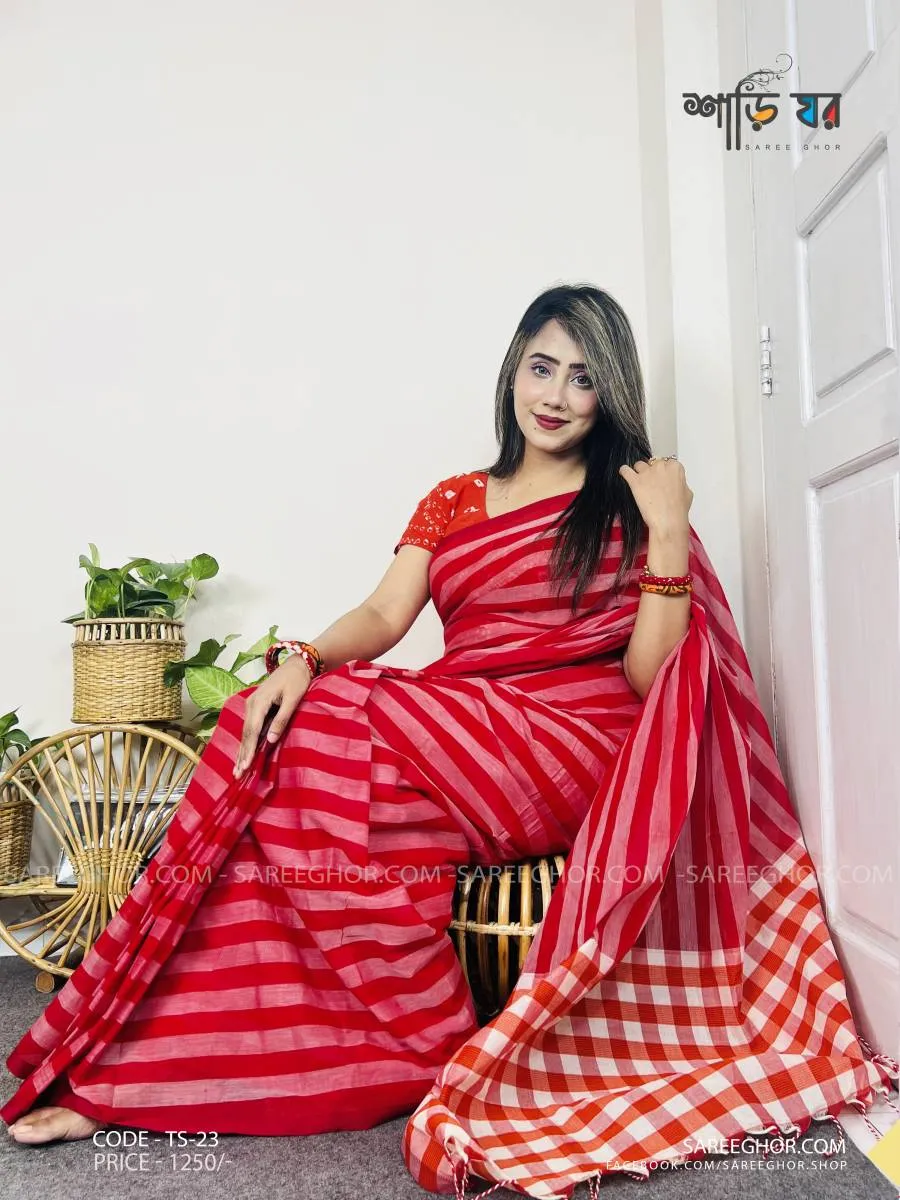 Pure Cotton Saree