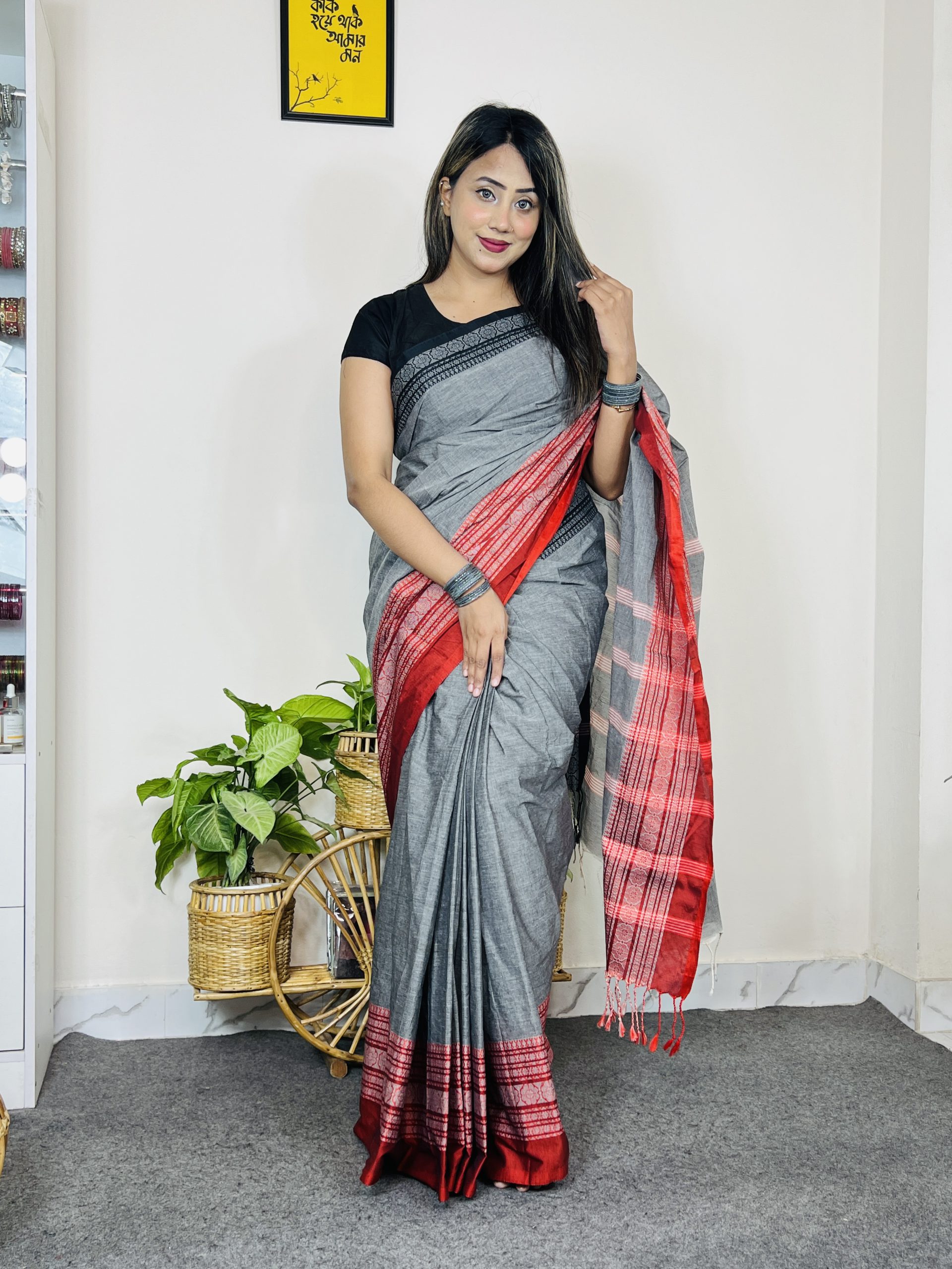 Pure Cotton Saree