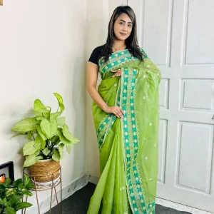 Premium Moslin Saree