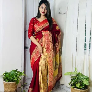 Dhupiyan Silk Saree