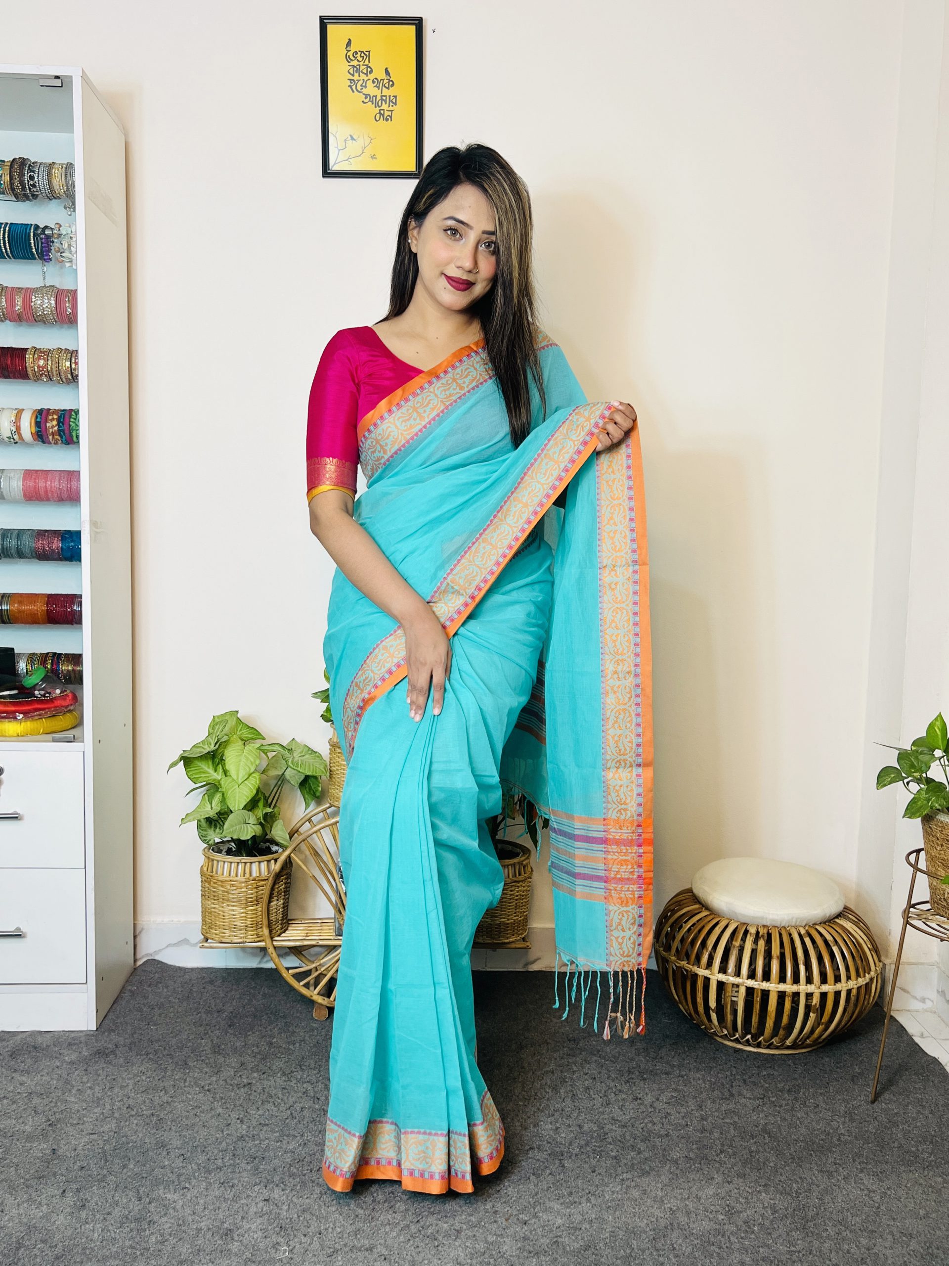 Pure Cotton Saree
