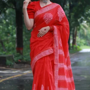 Tangail Silk Saree