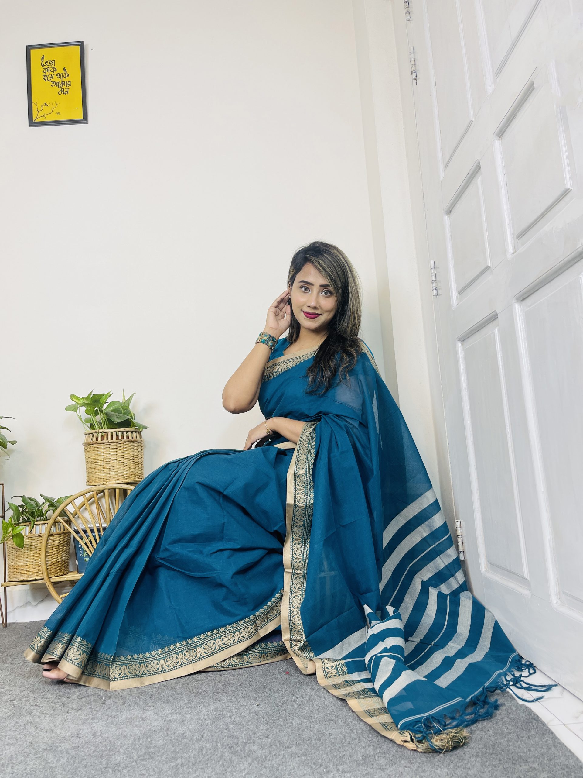 Pure Cotton Saree