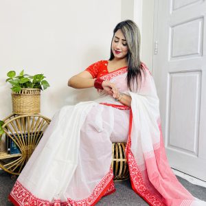 Pure Cotton Saree