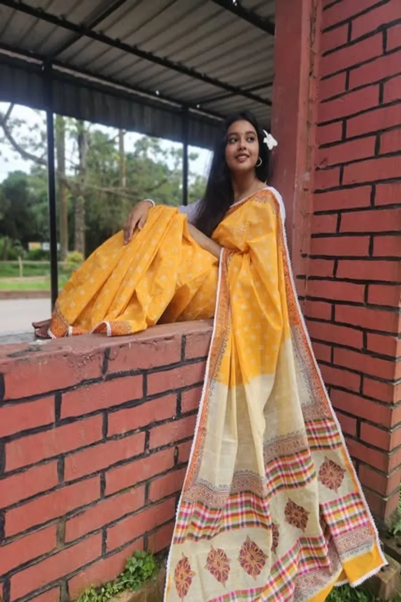 Pure Cotton Block Print