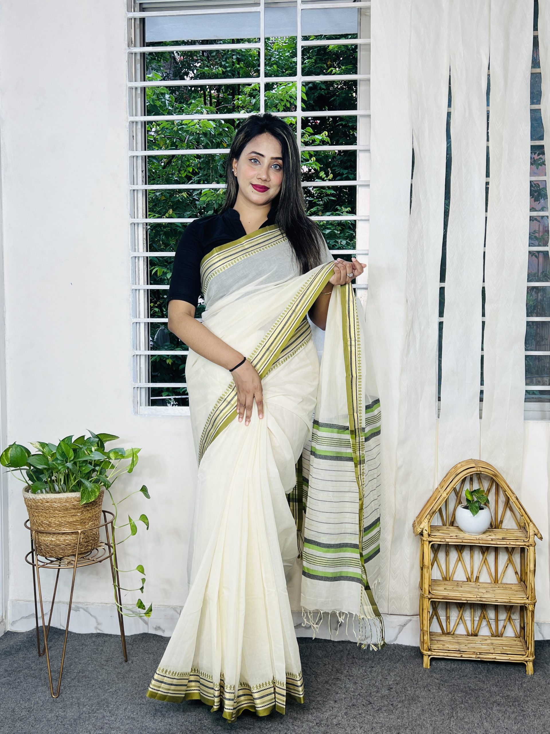 Pure Cotton Saree