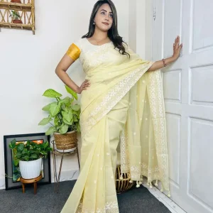 Premium Moslin Saree
