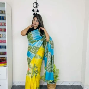 Silk Batik Saree