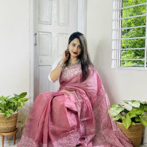 Semi Moslin Saree