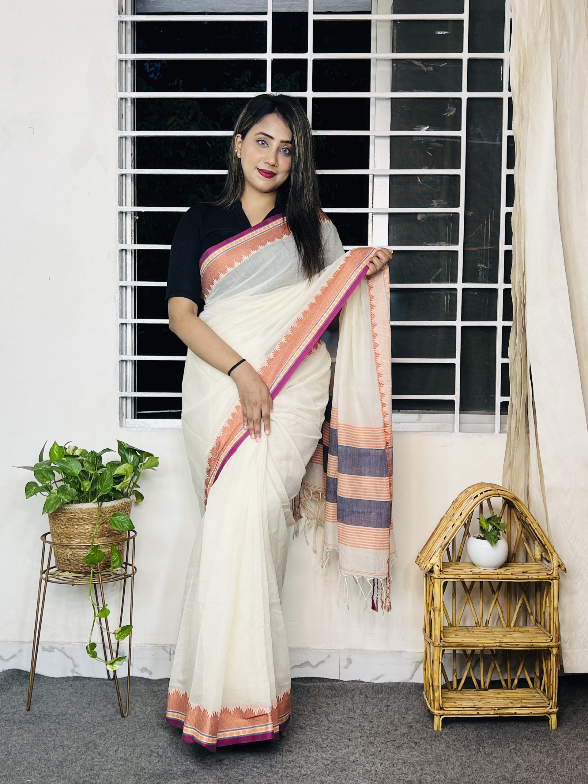 Pure Cotton Saree
