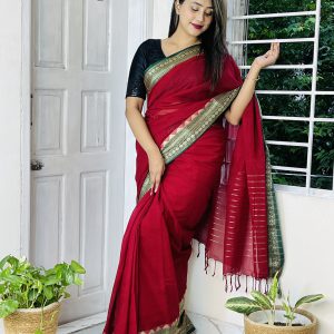 Pure Cotton Saree