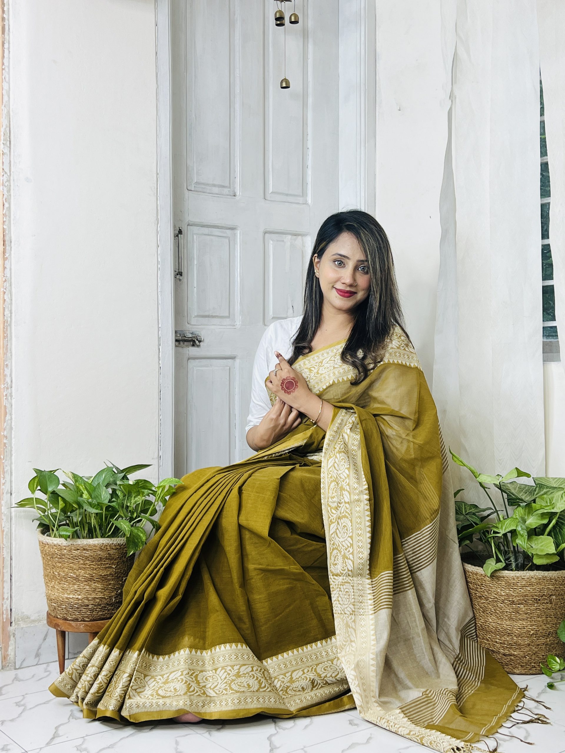 Pure Cotton Saree