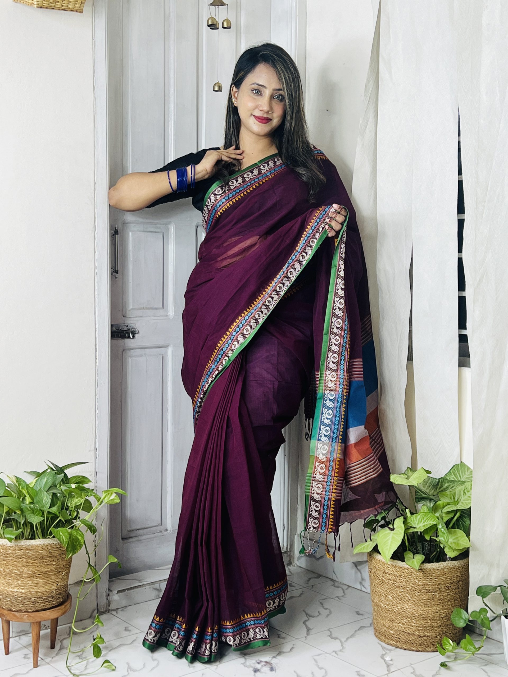 Pure Cotton Saree