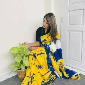 Silk Batik Saree