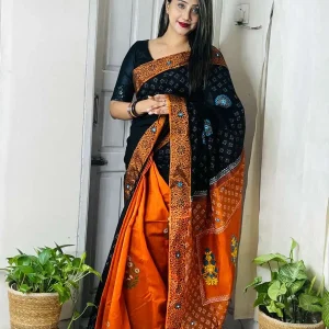 Dhupiyan Silk Saree