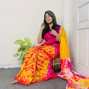 Silk Batik Saree