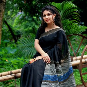 Tangail Silk Block Print