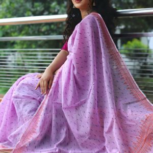 Tangail Silk Block Print