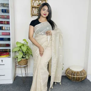 Premium Moslin Saree