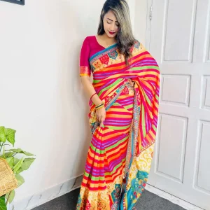 Chanderi Silk Saree