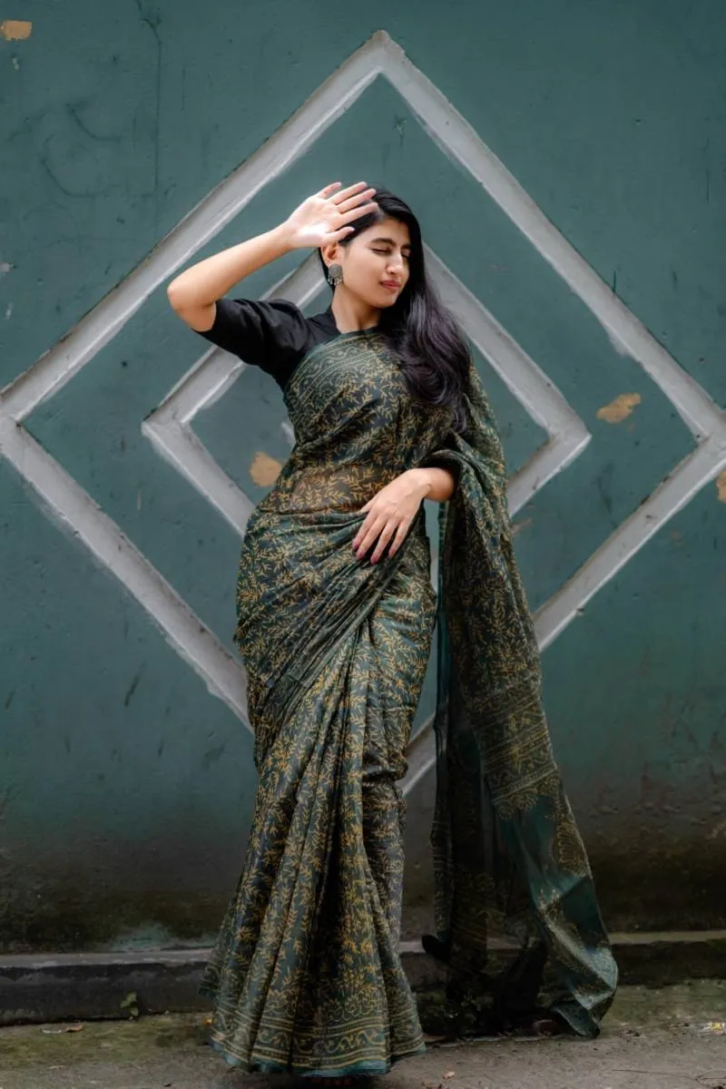 Semi Moslin Natural Dye