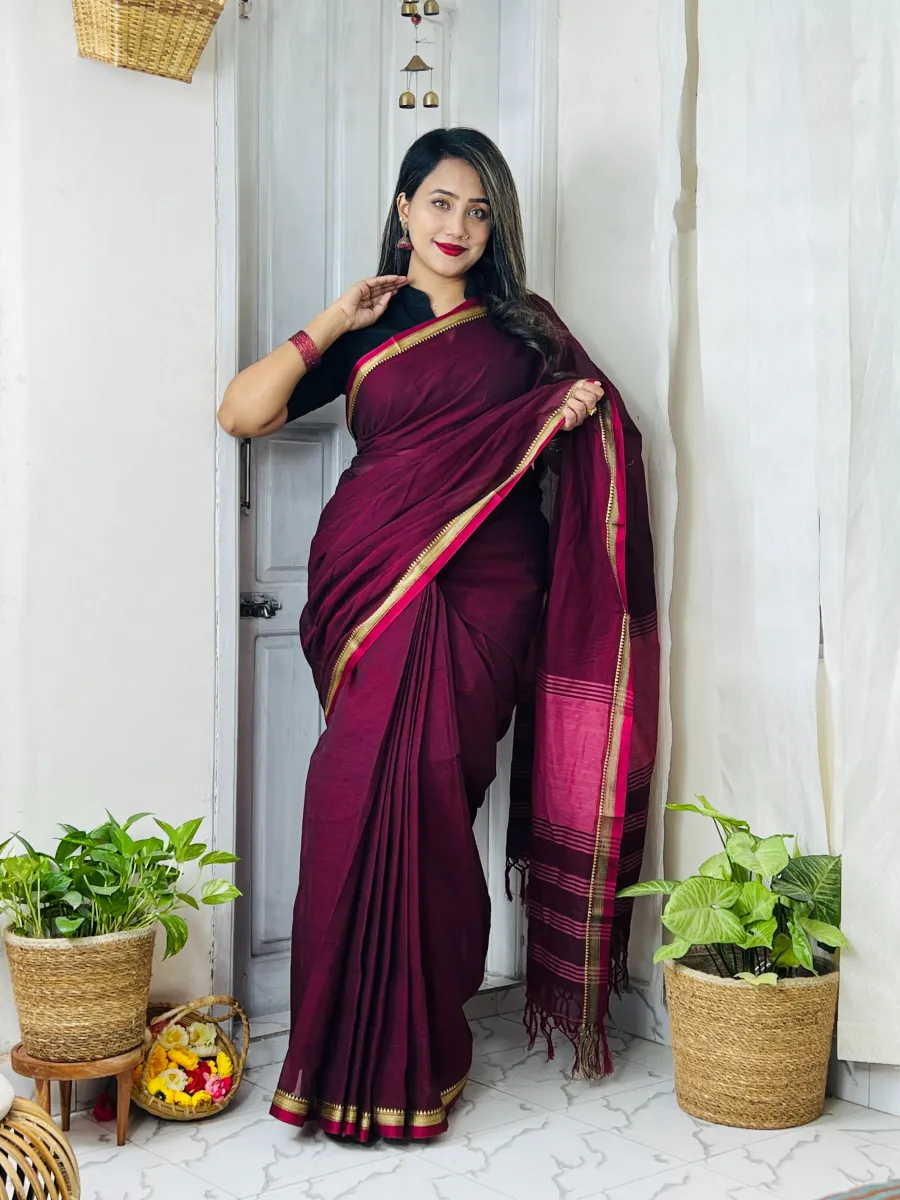 Pure Cotton Saree
