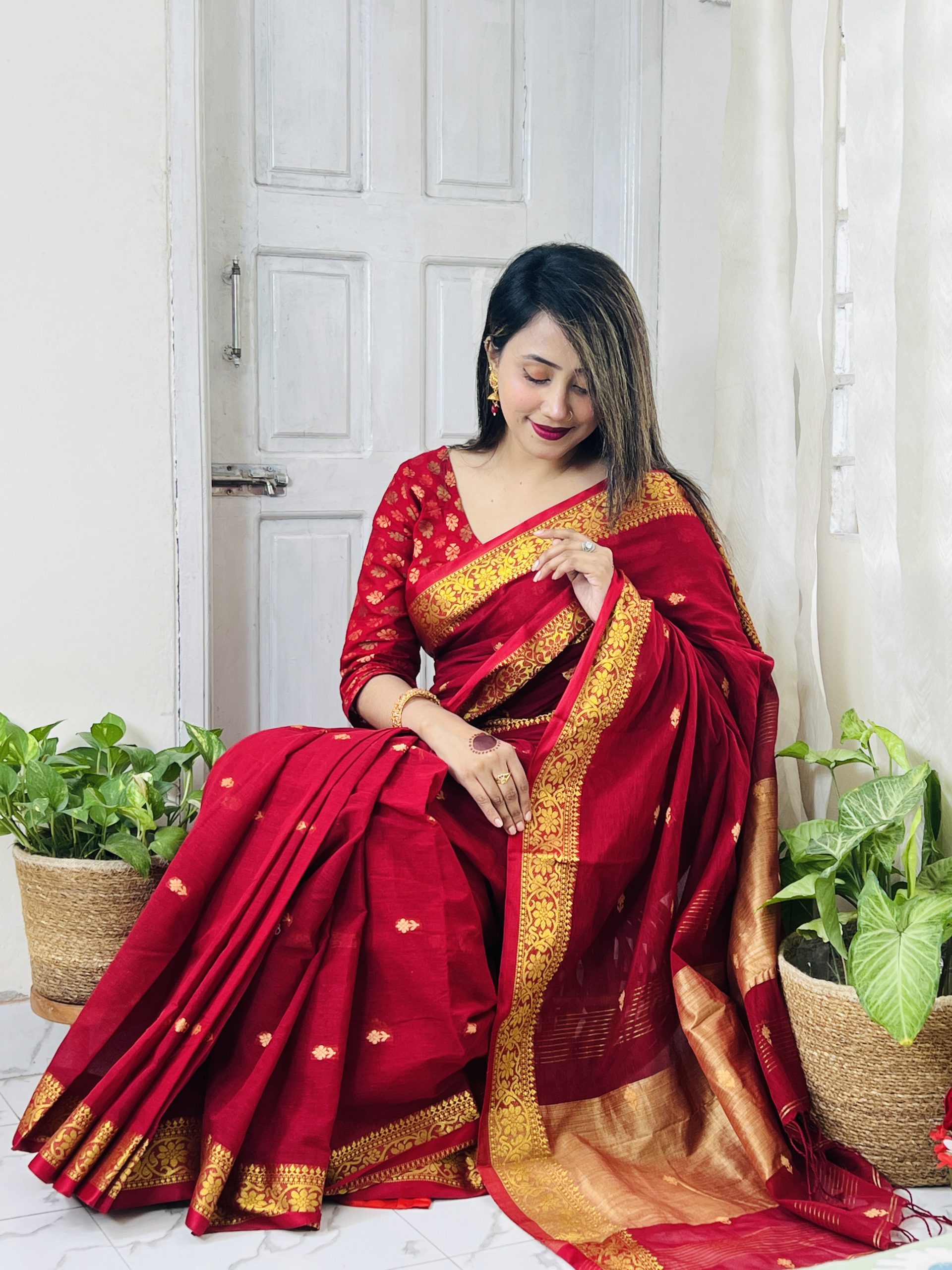 Pure Cotton Saree