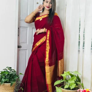 Pure Cotton Saree