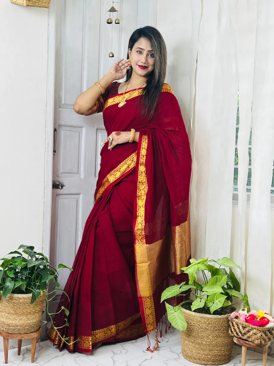Pure Cotton Saree