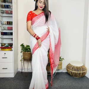 Pure Cotton Saree